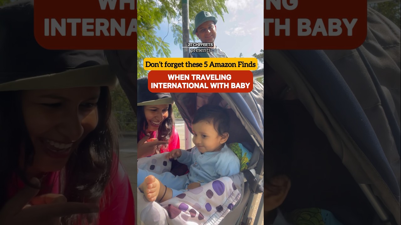 5 Amazon finds for baby travel. #travelwithkids #travelwithbaby #familytravel #amazonfinds