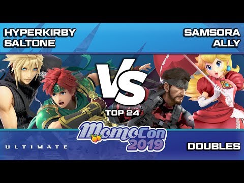 Momocon 2019 SSBU - EU | Samsora & Ally vs. Salt0ne & HyperKirby Ultimate Doubles Winners Quarters
