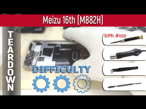 Meizu 16th M882H 📱 Teardown Take apart Tutorial