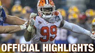Clelin Ferrell Official Highlights | Clemson DE