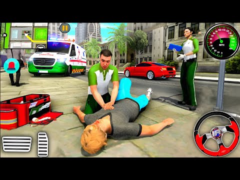 Ambulance Doctor Rescue Simulator 3D - 911 Emergency Ambulance Rescue GamePlay