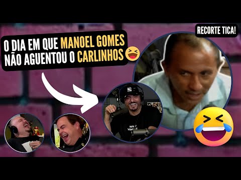 CARLINHOS PEGOU NO PÉ DE MANOEL GOMES -  RECORTES DO TICA