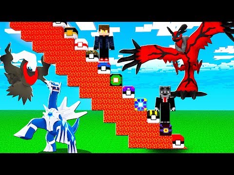 ESCADA DE LAVA LUCKY PIXELMON 100% POSITIVA - MINECRAFT PIXELMON MOD