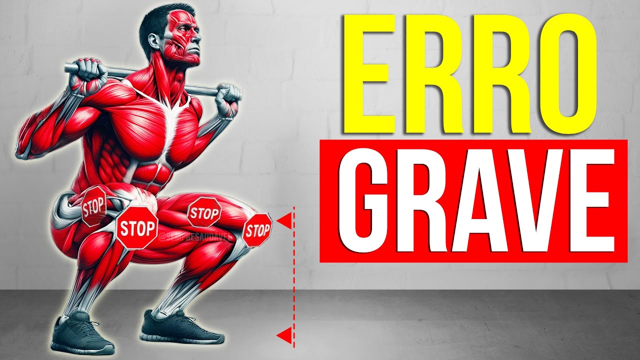 NUNCA FAÇA AGACHAMENTOS ASSIM!  | 10 erros mais comuns!