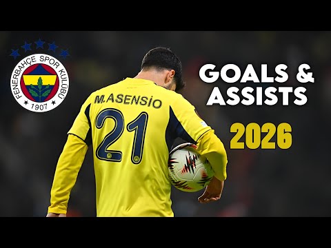 Marco ASENSIO | All Goals + Assists for Fenerbahce | Highlights