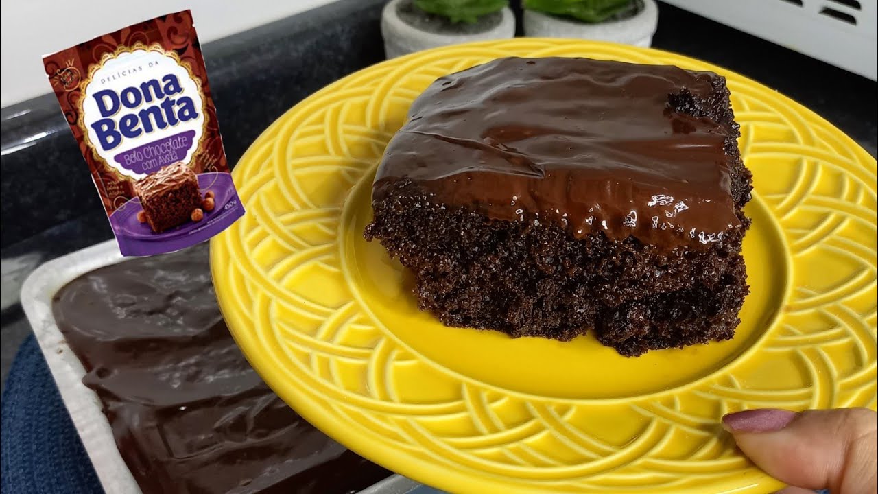 Watch Now COMO FAZER BOLO DE MASSA PRONTA DONA BENTA (avelã) COMO FAZER BOLO DE MASSA PRONTA DONA BENTA (avelã)