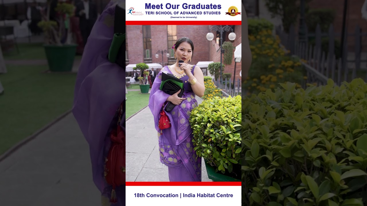 18th Convocation of TERI School of Advanced Studies