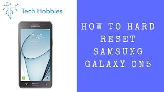 Samsung Galaxy On5 Hard Reset | Fastest Method!