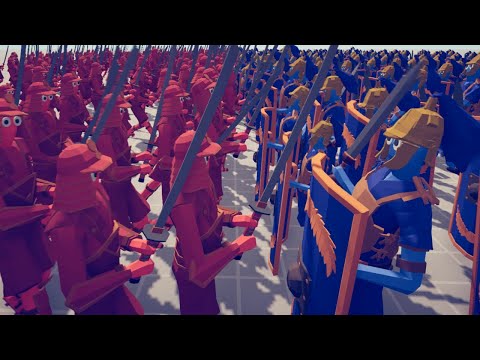 250x SAMURAI vs 250x HASTATI - Totally Accurate Battle Simulator