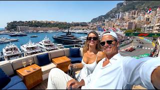 WATCHING F1 FROM SUPER YACHTS IN MONACO! | VLOG 1136