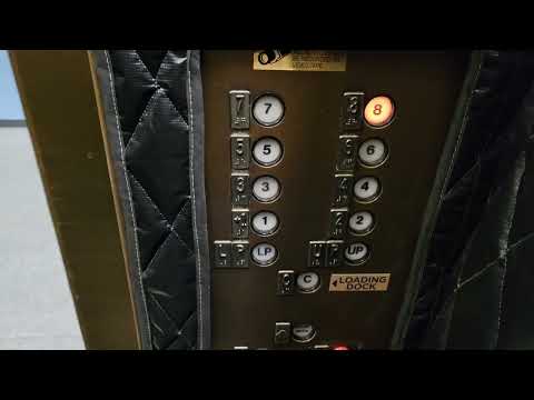 Original 1984 Westinghouse Mark V Traction Service Elevator @ 3101 Western Avenue, Seattle WA