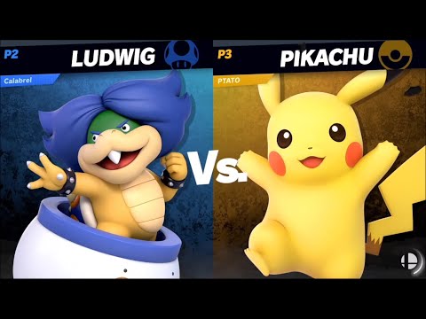 Calabrel (Ludwig) vs DarkP0tat0 (Pikachu) - Smash Ultimate 13.0.1