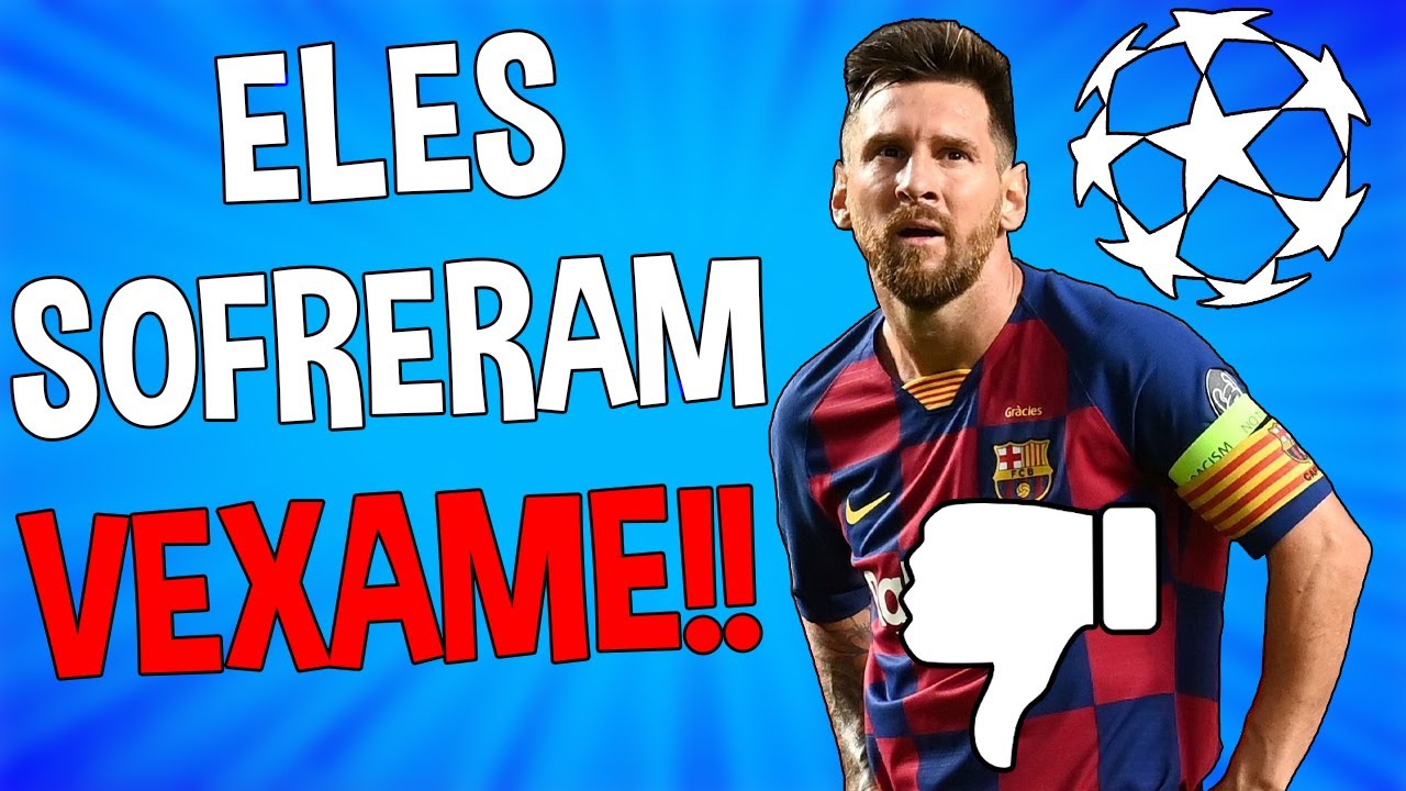 OS MAIORES VEXAMES DA HISTÓRIA DA CHAMPIONS!!