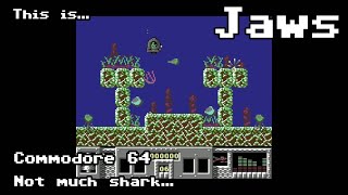 This is Jaws for the Commodore 64