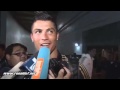 Cristiano Ronaldo laughing after journalist asked about 