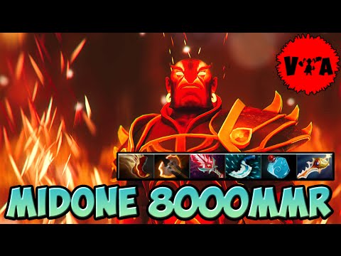 Dota 2 - MidOne 8000 MMR Plays Ember Spirit vol #1 - Ranked Match