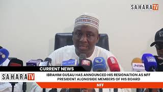 FULL TALK: Why I Resigned As NFF President Alongside My Board — Ibrahim Gusau