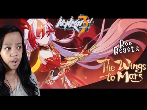 Genshin Player REACTS to v7.2 The Wings to Mars Trailer - Honkai Impact 3rd REACTION