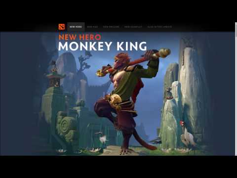 NEW HERO DOTA 2 MONKEY KING (GER) PATCH 7.00