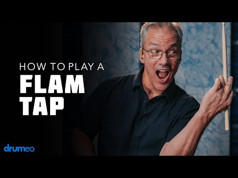 How To Play A Flam Tap - Drum Rudiment Lesson