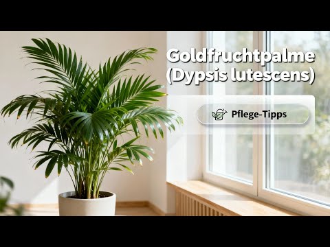 Goldfruchtpalme (Dypsis lutescens) 🌴 | Pflege, Standort & Tipps für sattgrüne Zimmerpalmen
