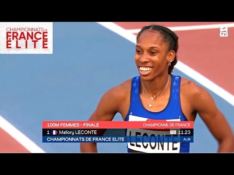 Championnat de France Elite 2023 - 100m F.