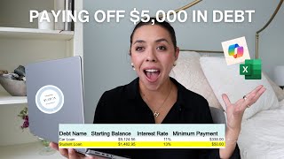 Debt-Free Journey 💸 my game plan for paying off $5000 in debt