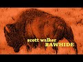 Scott Walker 'Rawhide' Lyric Video