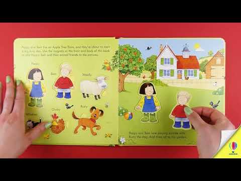 Книга Poppy and Sam Magnet Book video 1