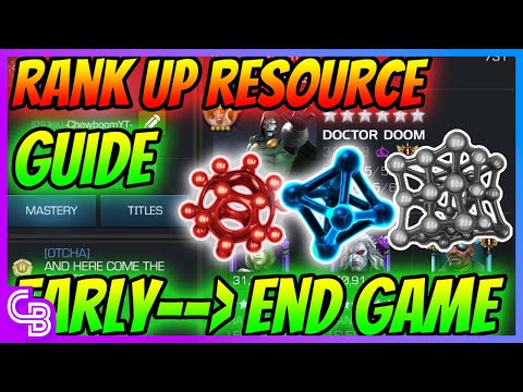 RANK UP MATERIALS GUIDE | Marvel Contest of Champions