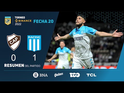 #TorneoBinance | Fecha 20 | resumen de Platense - Racing