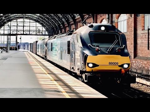 88009 & 68003 Passes Darlington | 4S43 Daventry DRS (Tesco) to Mossend Euroterminal