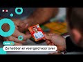 Mensen speuren naar laatste voetbalplaatje van Messi
