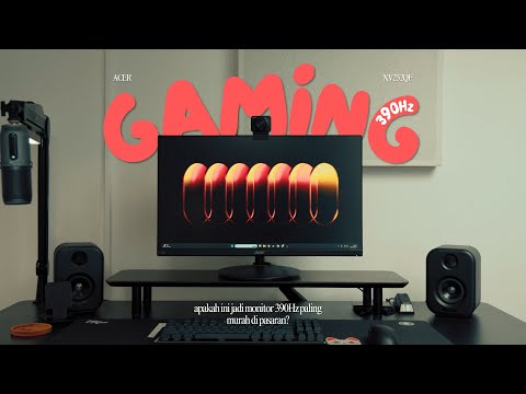 Monitor GAMING 390Hz Harga 3 JUTA-an ‼️ Acer XV252QF