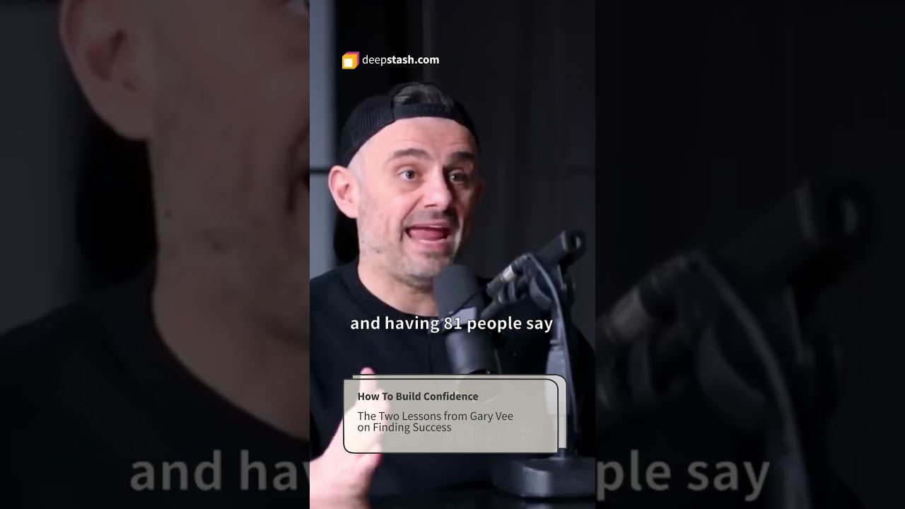 How To Build Confidence | Gary Vee #shorts