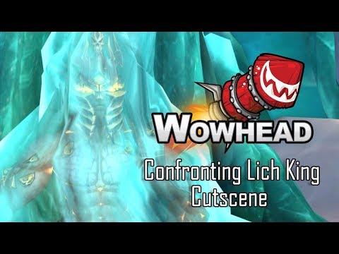 Confronting Lich King Cutscene