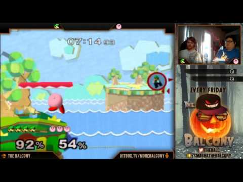 Melee at the Balcony 69 - Winners R1 ft. Quandiverous (Luigi) VS Nashun (Kirby)