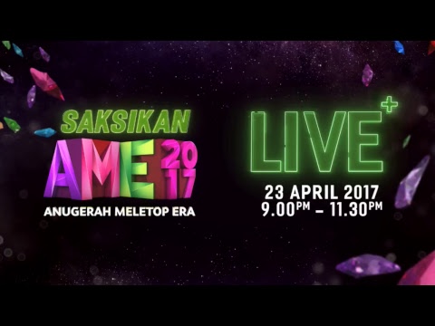 Anugerah MeleTOP ERA 2017 Live Stream #AME2017