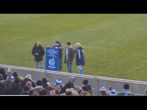 Knäbel und UGE Interview zum Erhalt durch Spenden des Flutlichtmast Parkstadion Schalke 04