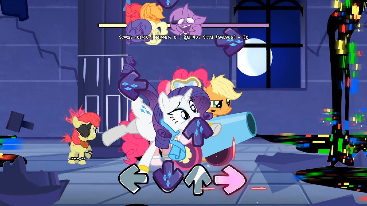 [FNF] Equestria Laments (Darkness is Magic V2)