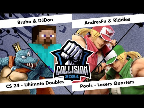 Collision 2024 Ultimate Doubles - Bruho & DJDon vs Riddles & AndresFN - Pools Losers Quarter-Finals