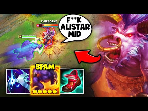 The Story of how Full AP Alistar tilted enemy Syndra in Challenger...