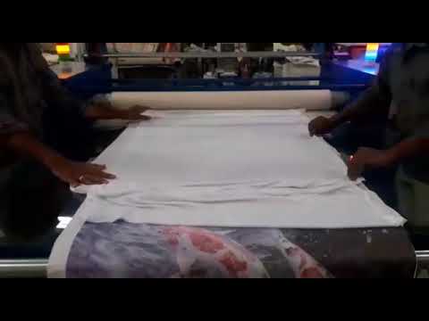Roll to Roll Sublimation Transfer Machine