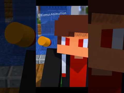 JJ was caught off guard at the end💀 - MAIZEN Minecraft Animation #shorts