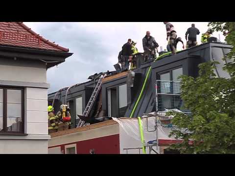 Dachstuhlbrand in Lamprechtshausen