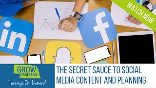 The Secret Sauce To Social Media Content And Planning with Adam of redthread!