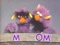 Classic Sesame Street The 2 Headed Monster Spells MOM