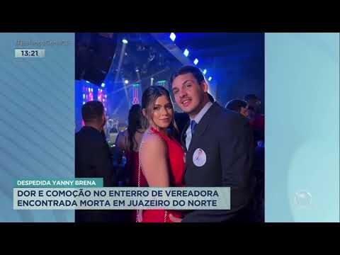 Velório de vereadora encontrada morta com namorado é marcado por comoção de familiares e amigos