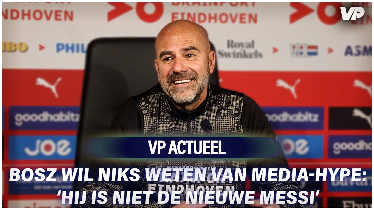Thumbnail for article: Bosz trekt wenkbrauwen op: 'Dat is makkelijk, als je zo je werk doet'