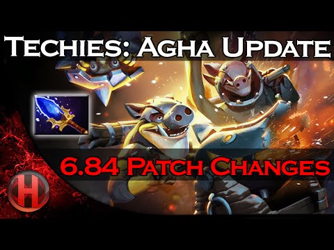 6.84 Patch Changes Dota 2 - Techies Aghanim's Scepter Update